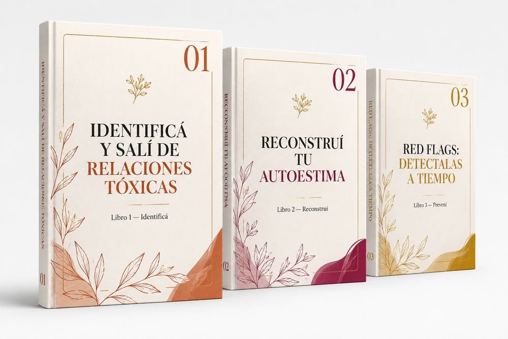 Los tres libros del método: Identificá, Reconstruí y Red Flags
